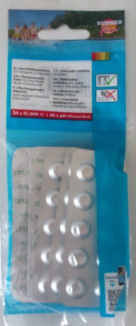 Tabletky náhradní 2x30 Cl/pH (CH502010893)