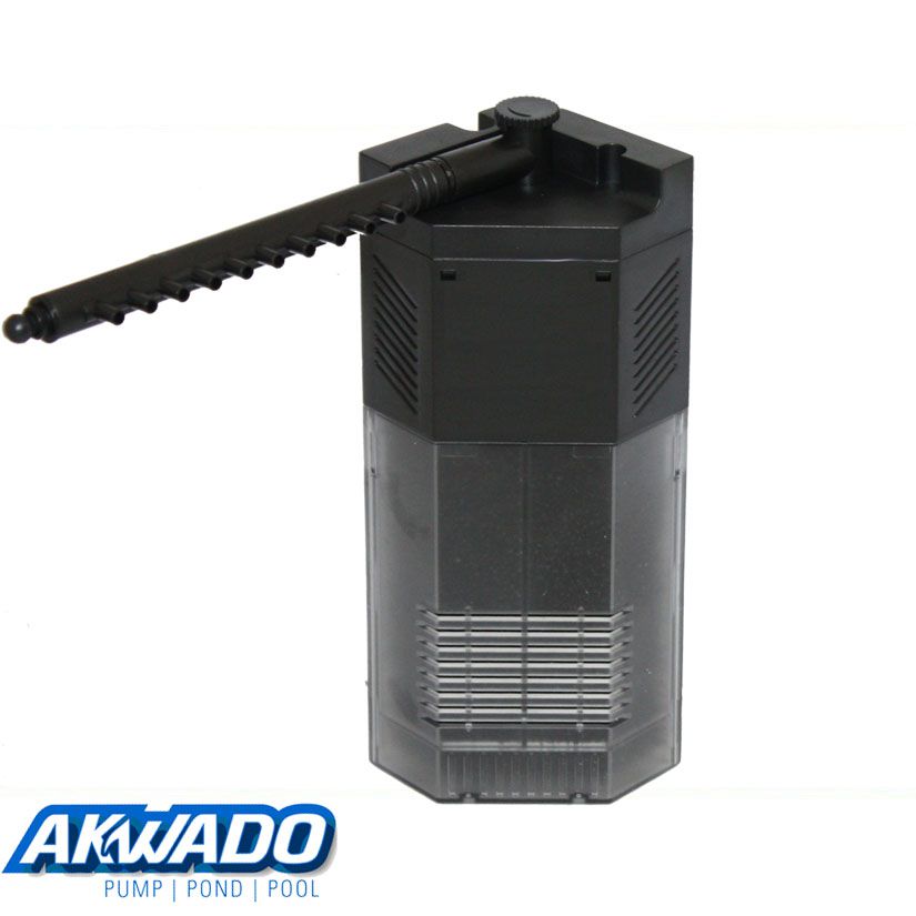Filtrace akvarijní AKWADO rohová s čerp. - 650 l/h (JP-094)